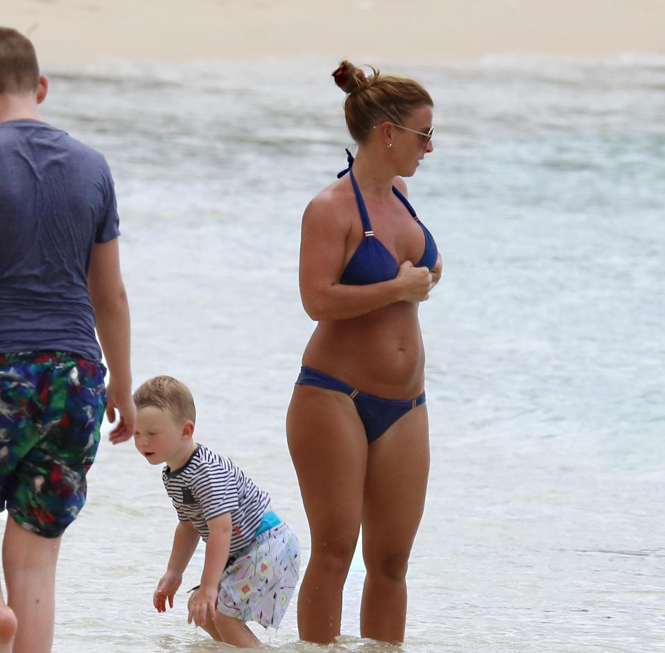  Coleen and her family are relaxing on the break after moving across the pond