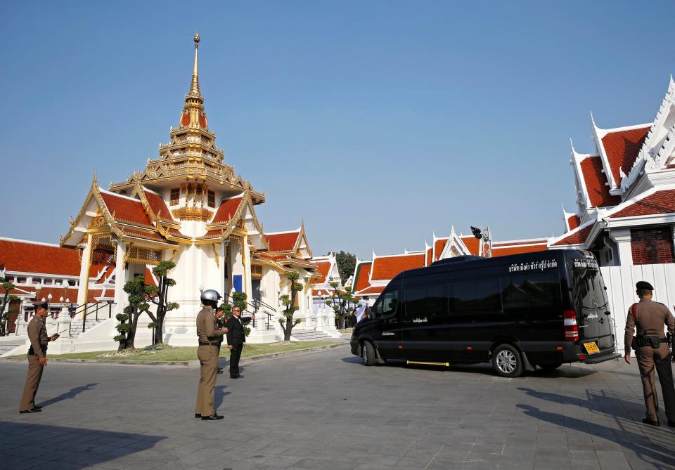 Funeral arrangements have begun for the laying to rest of Leicester City's owner in Bangkok 