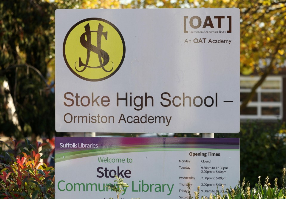 The pupil claimed to be a 15-year-old boy and spent six weeks as a Year 11 pupil at Stoke High School in Ipswich, Suffolk