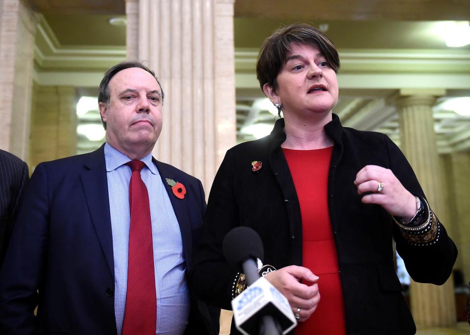  The DUP 'will continue to stay away from Commons votes until Mrs May agrees to rip up her controversial Irish backstop'