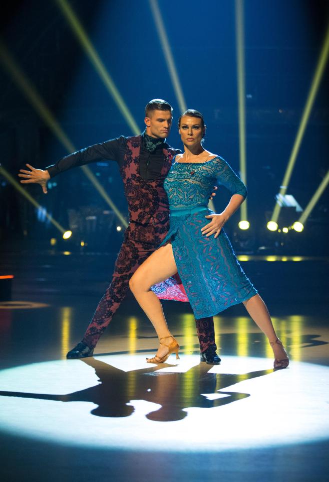  Kate Silverton is partnered with Alijaz Skorjanec  on Strictly