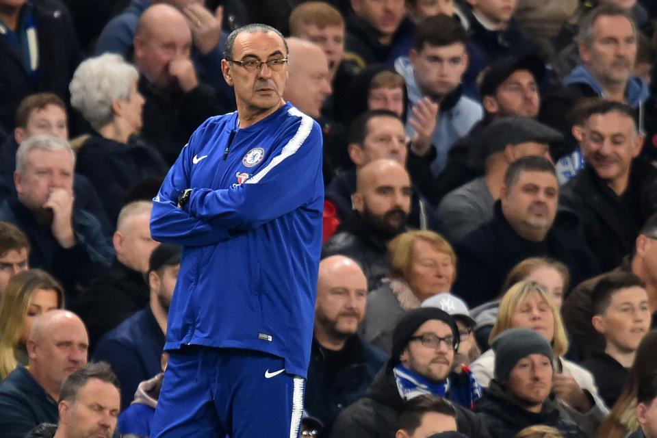  Maurizio Sarri's men have won eight of their 11 league games so far this season