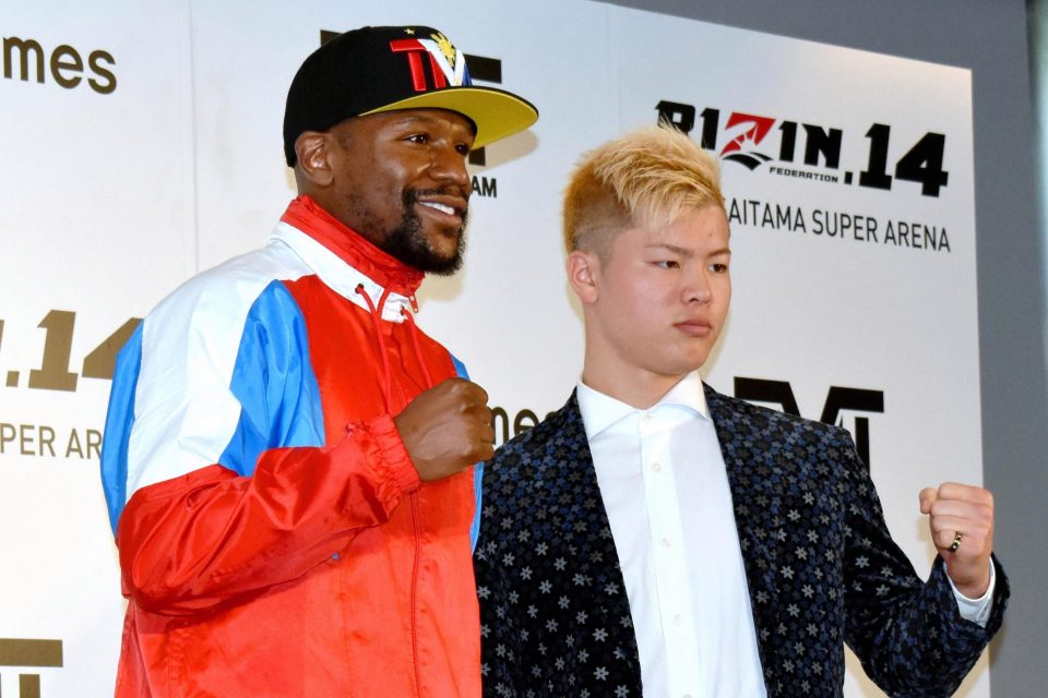  Mayweather was expected to fight the Japanese star in the Far East nation on December 31