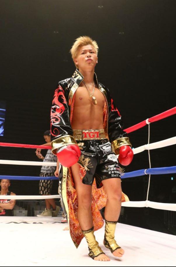  Nasukawa is just 20-years-old but has competed in both MMA and kickboxing for RIZIN