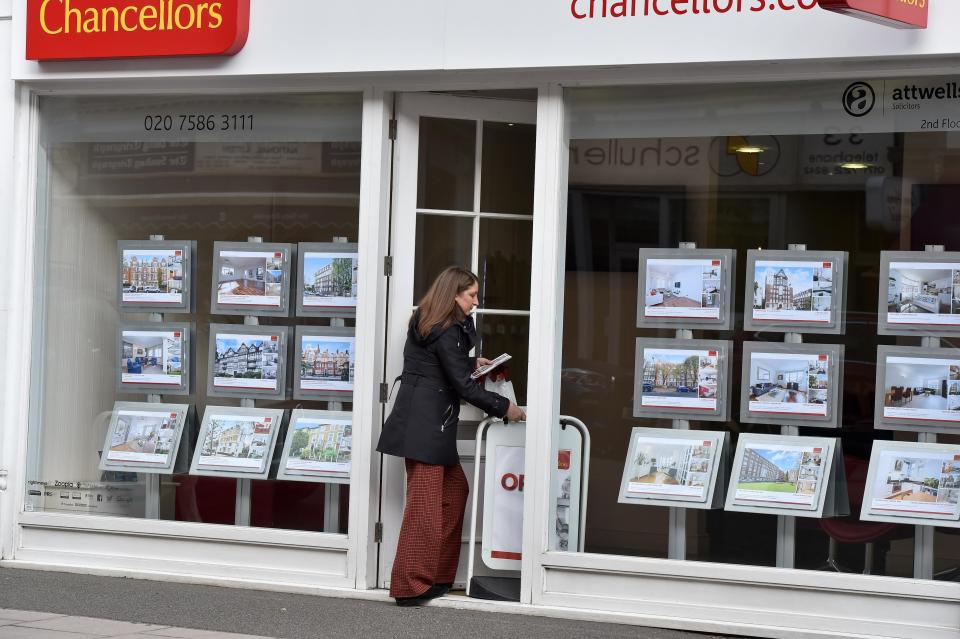  The aspiring rapper now works at an estate agents