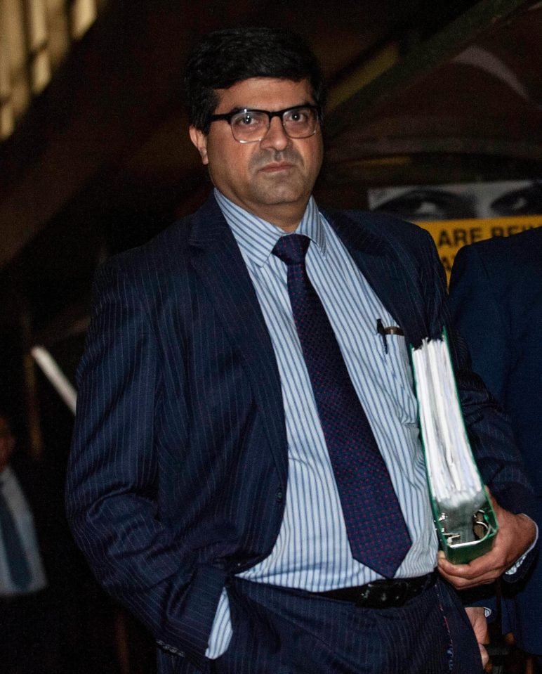  Heart surgeon Sukumaran Nair pictured leaving Newcastle Civic centre on 6 November after an inquest into the death of a patient at Freeman Hospital during the UK's first robotic hear op