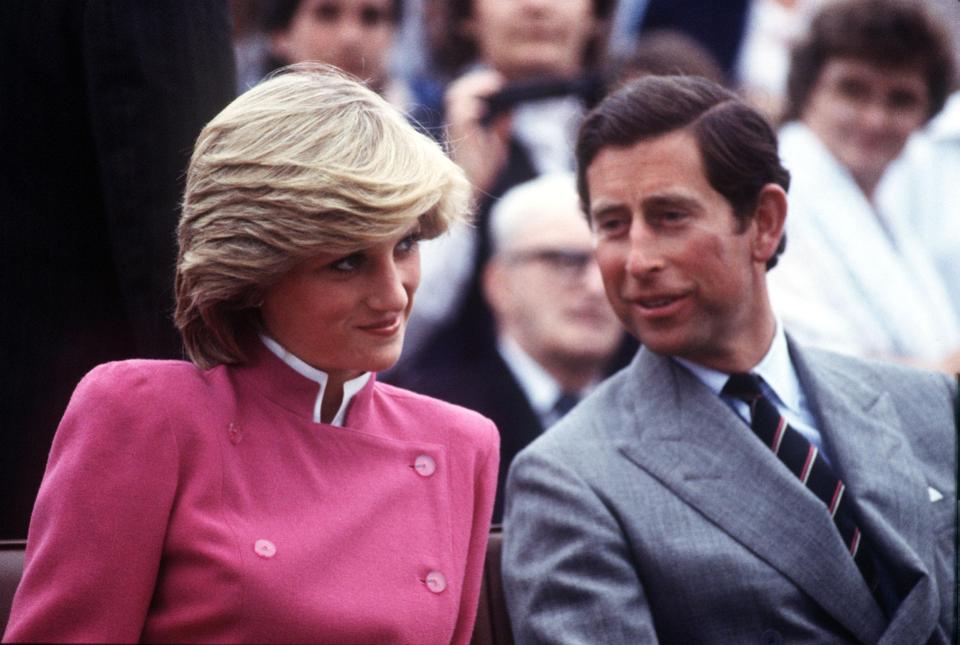  1983: The Prince and Princess Of Wales during a visit to Montague, Prince Edward Island, Canada