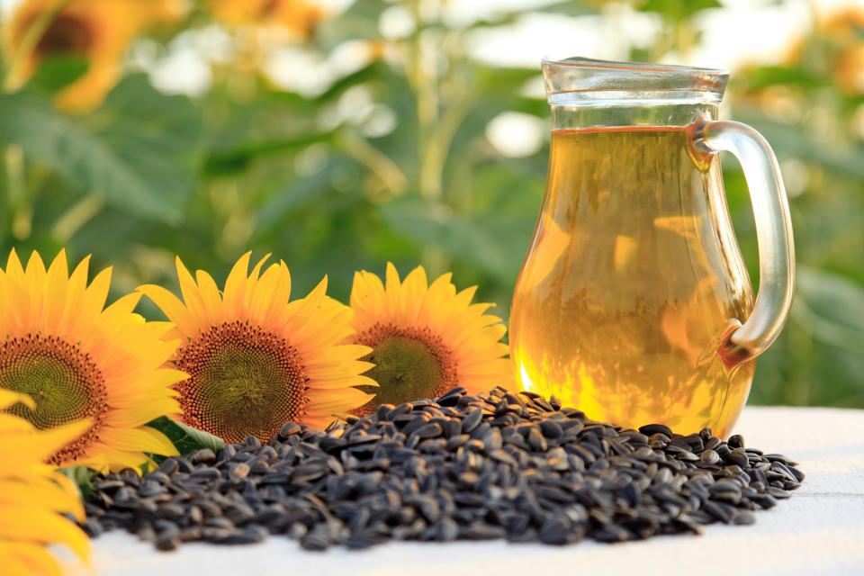 Sunflower oil can act as a moisturiser for the skin - and some studies have even found it has anti-inflammatory properties