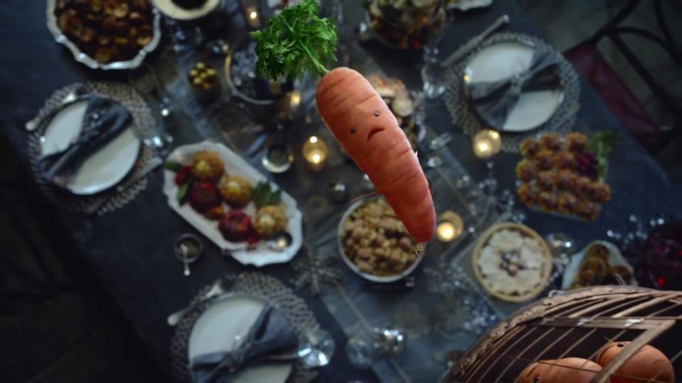 Kevin the Carrot is the star of the Aldi Christmas adverts 