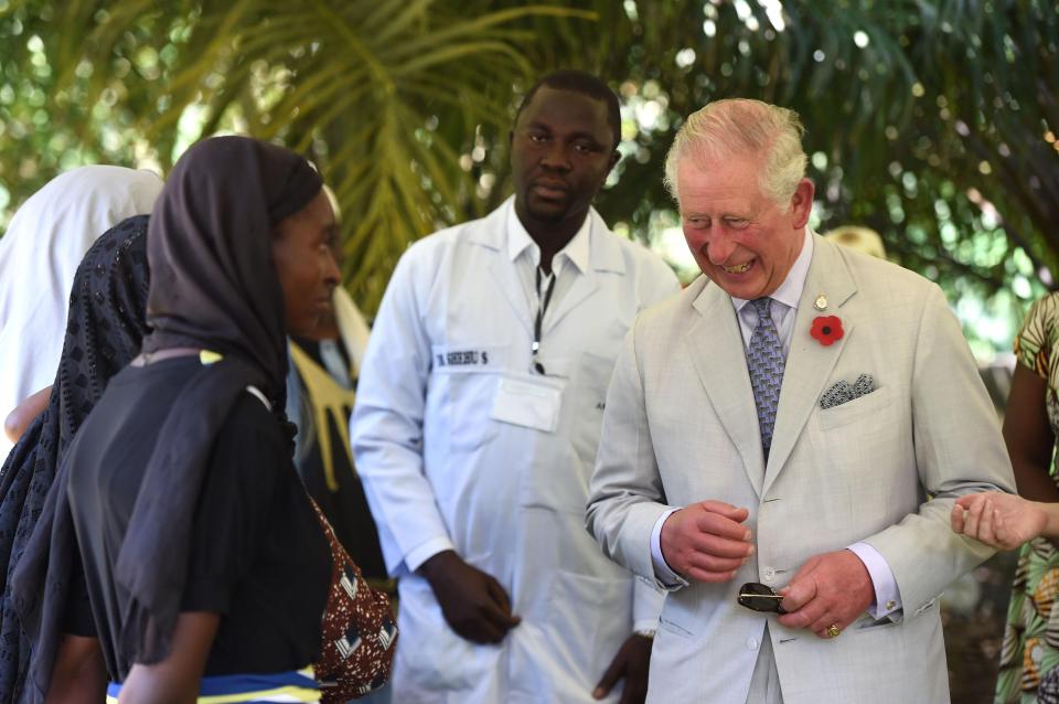  Prince Charles charmed Nigerians by speaking Pidgin, saying: 'God don butta my bread'