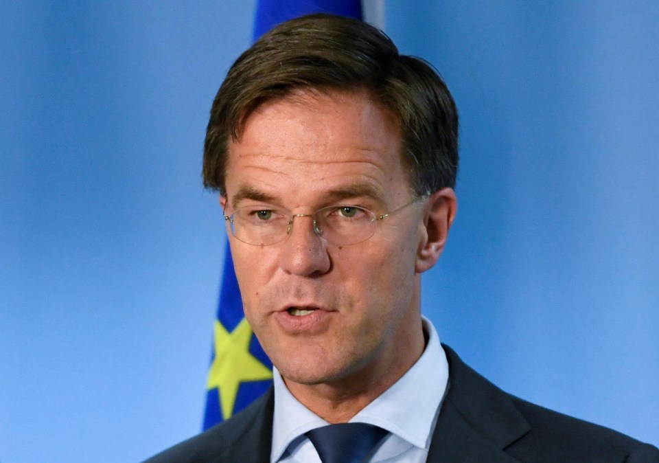 Dutch PM Mark Rutte has said changes to the proposals are 'unlikley' to happen