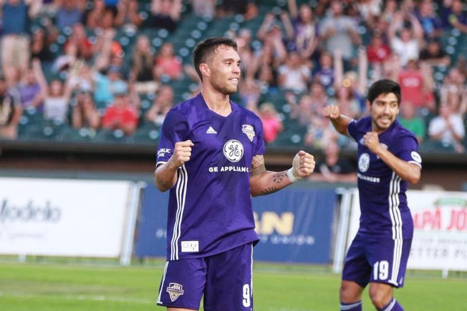  Now he plays for Louisville City in America’s USL Eastern Conference