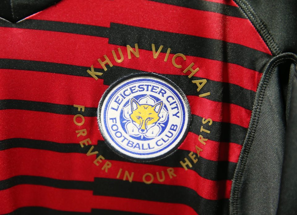 Leicester will wear two shirts for todays game against Burnley