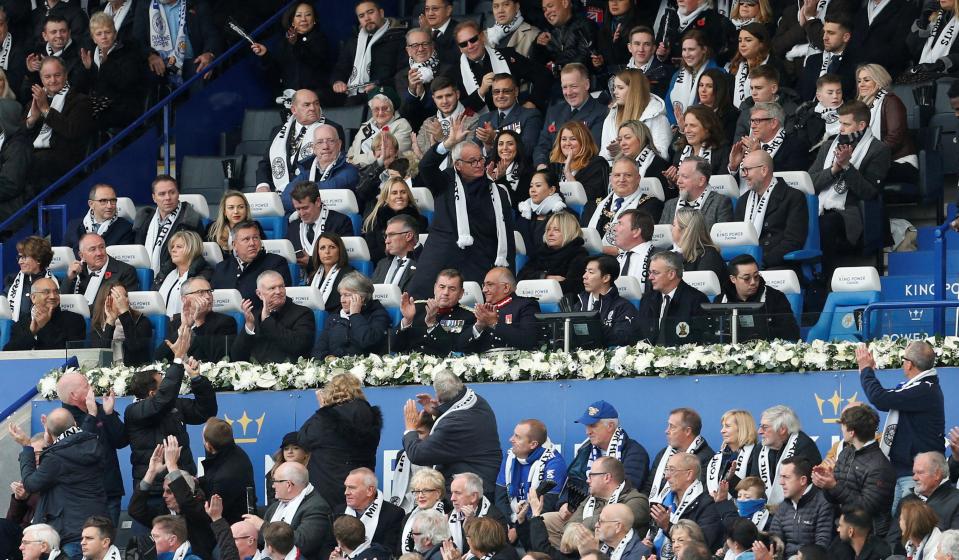  Aiyawatt Srivaddhanaprabha looks at the empty seat beside him where his father would have sat