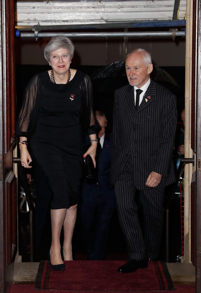  Theresa May attends the Royal British Legion Festival of Remembrance at the Royal Albert Hall in London