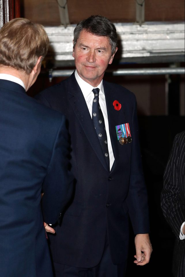  Vice Admiral Sir Tim Laurence attends the Royal British Legion festival