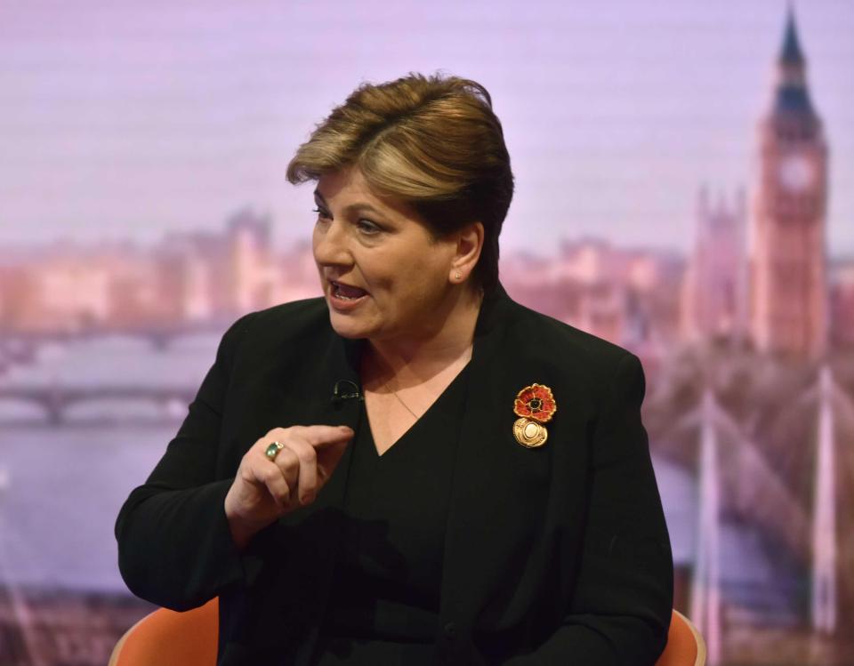  Emily Thornberry said today that a second referendum WAS still on the table for Labour