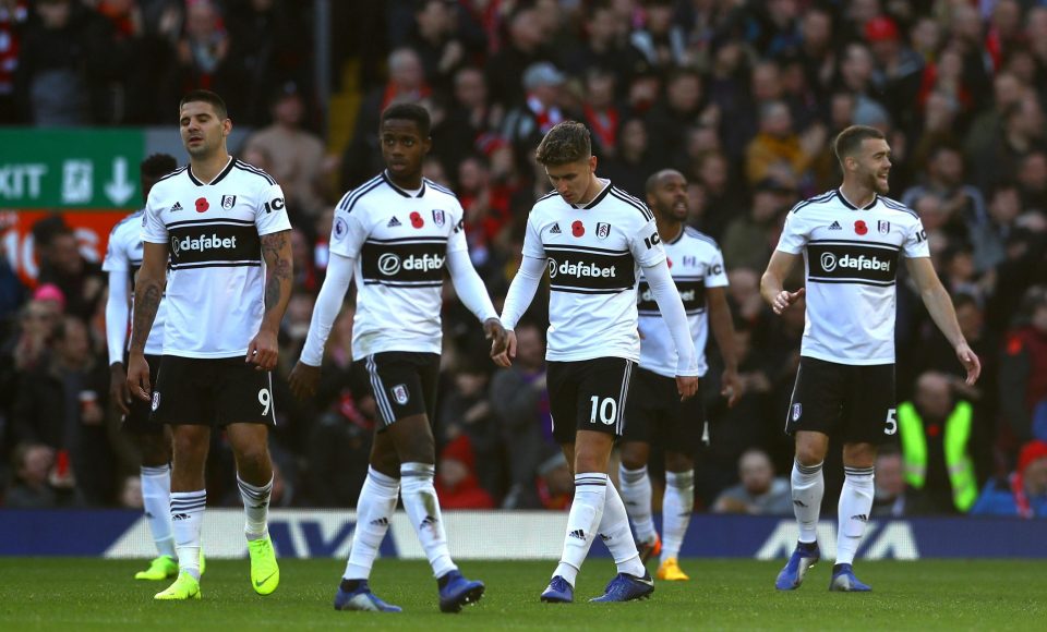  Fulham have lost six league games on the spin