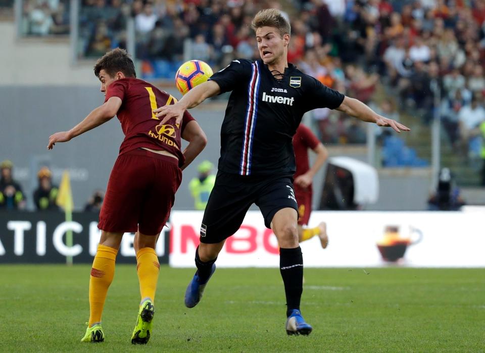  Joachim Andersen cost Sampdoria just £1.25m two summers ago