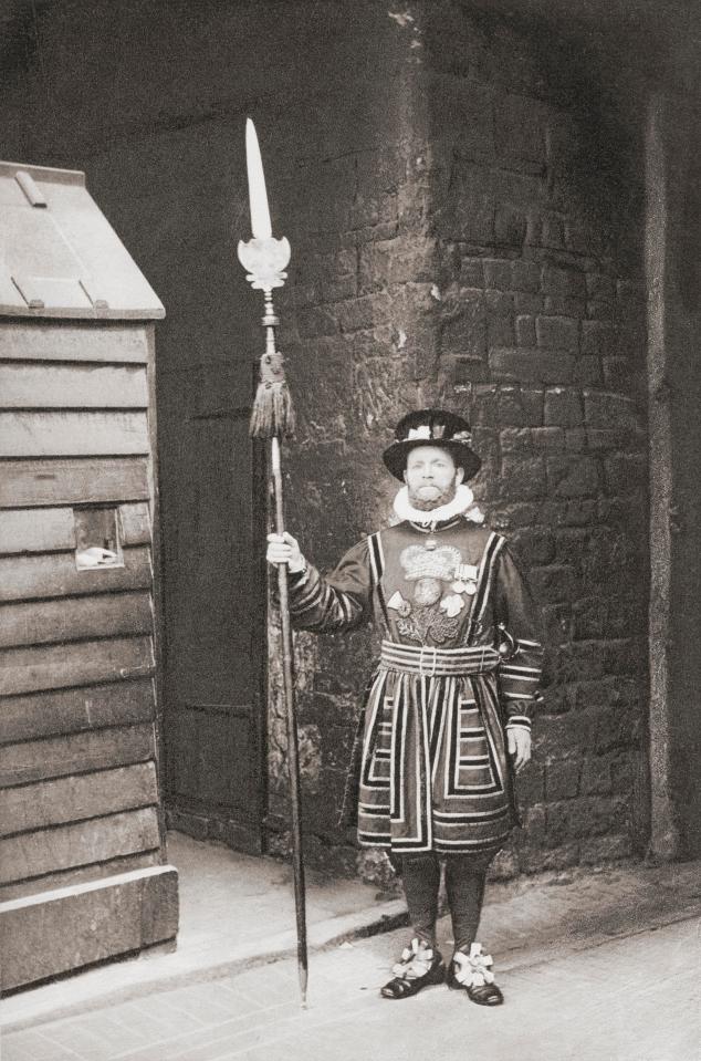  Beefeaters are the ceremonial guardians of the Tower and historically would have been responsible for safeguarding the Crown Jewels