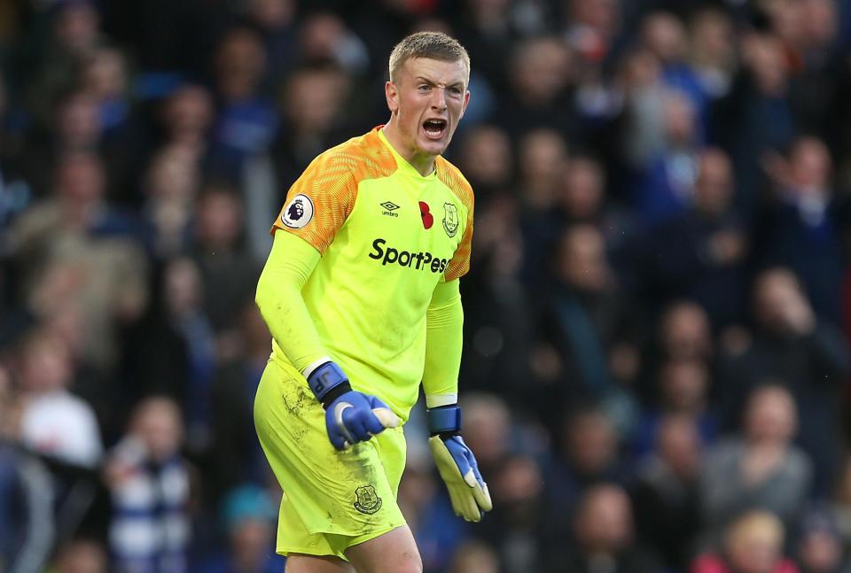  Pickford is Man United's main target should their current keeper leave