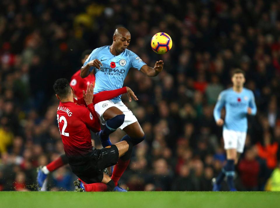  Alan Shearer believes Fernandinho put in the perfect performance in the 3-1 win over Man Utd