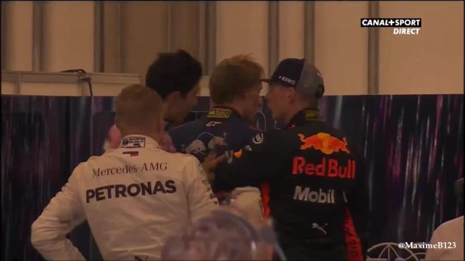  Verstappen confronted Ocon inside the paddocks after he cost him victory in South America