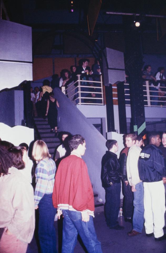  Clubbers at The Hacienda nightclub, Manchester, circa 1995