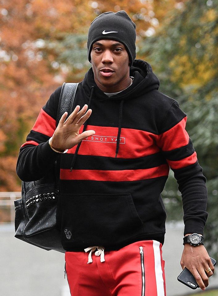 Anthony Martial will not feature for France with an abductor injury