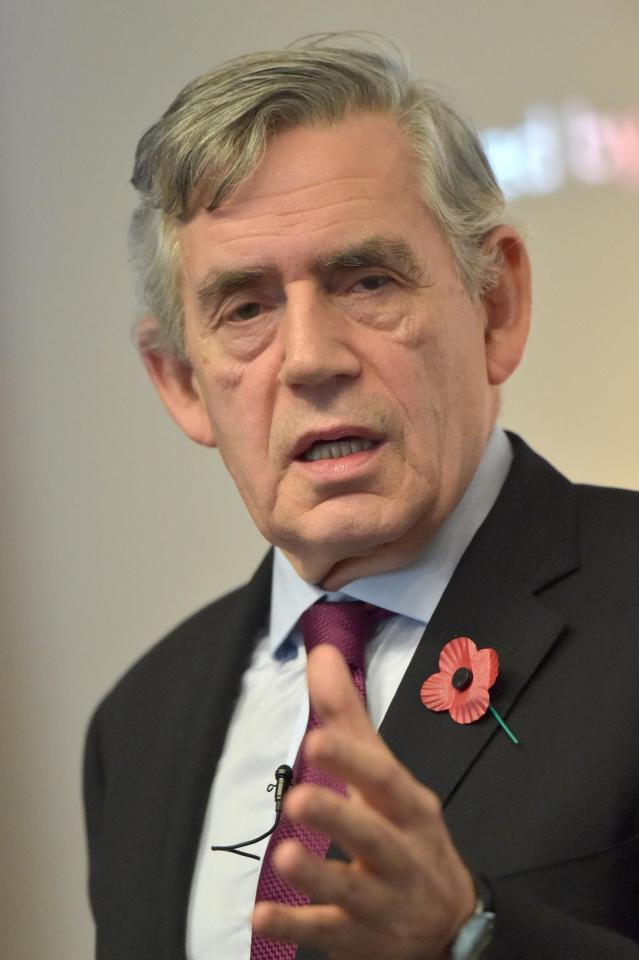  Gordon Brown has thrown his weight behind another Brexit referendum