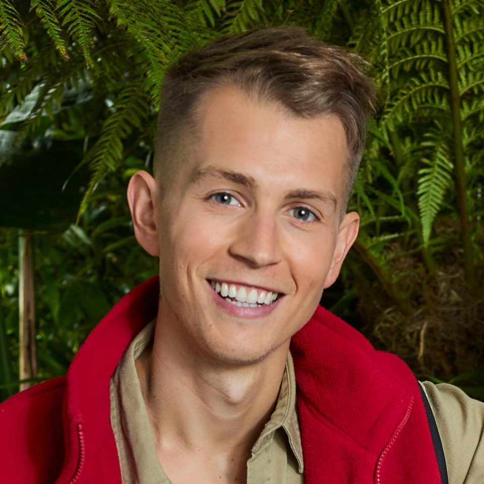  James McVey is entering the I'm A Celebrity jungle