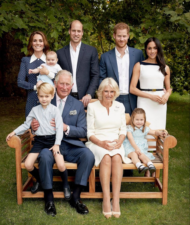  The royal family posed for a family photo to mark Prince Charles' birthday- although Nadia wasn't convinced