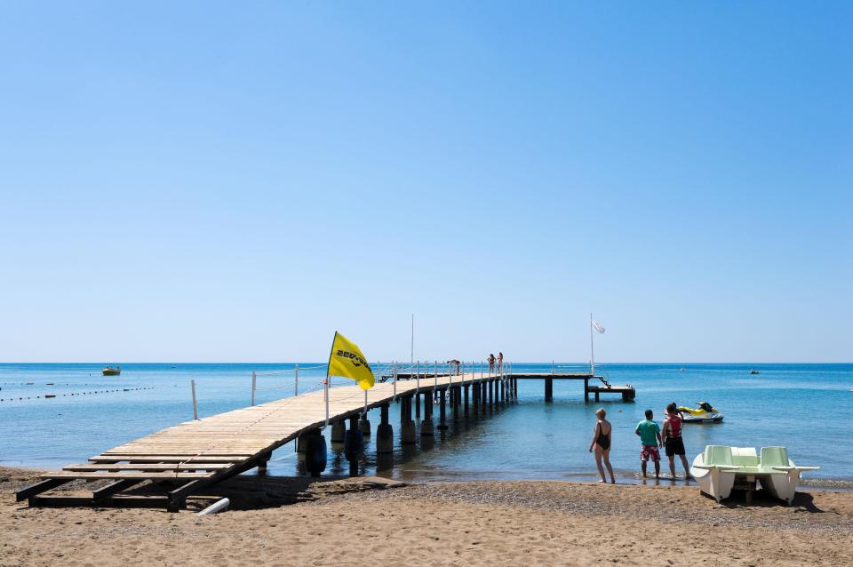  Try water sports or take a pedalo out from Lara Beach - a resort in the Antalya area of Turkey