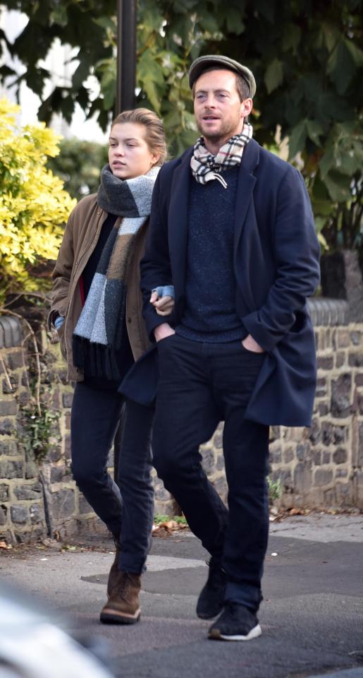  The new couple were seen walking arm-in-arm in London