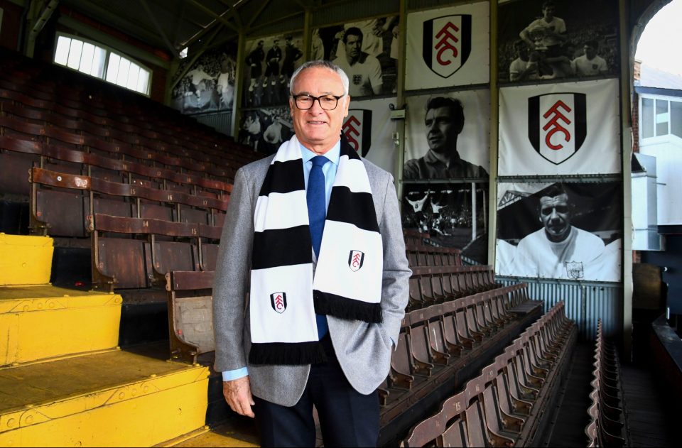 Claudio Ranieri takes over bottom of the table Fulham from Slavisa Jokanovic