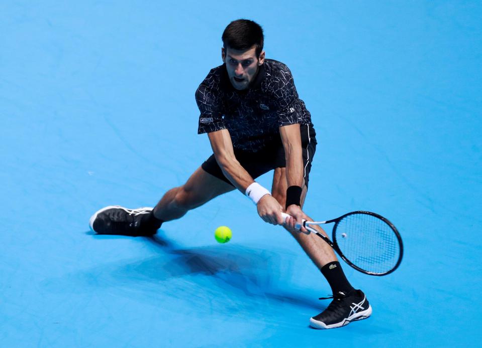  Novak Djokovic was nicknamed Mr Bendy because of his signature elasticity