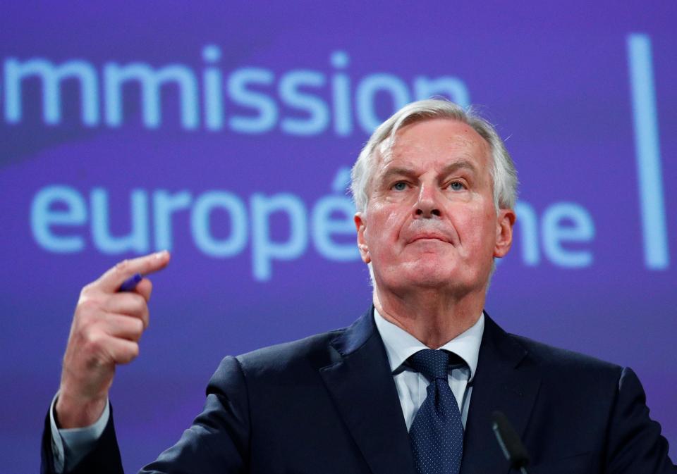  Michel Barnier praised the deal as he spoke in Brussels