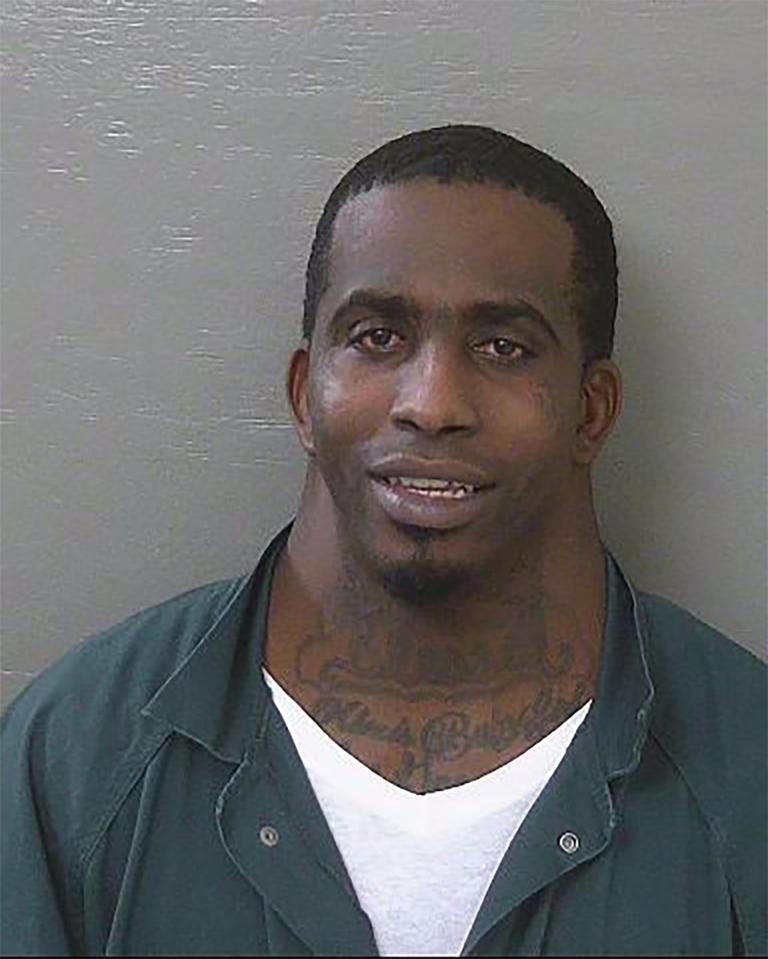 A mugshot of McDowell went viral in 2018