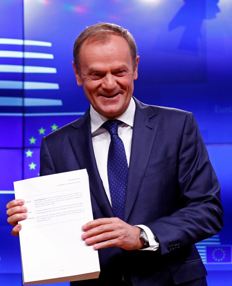  At the same time EU Council boss Donald Tusk said the bloc hopes for a Brexit reversal