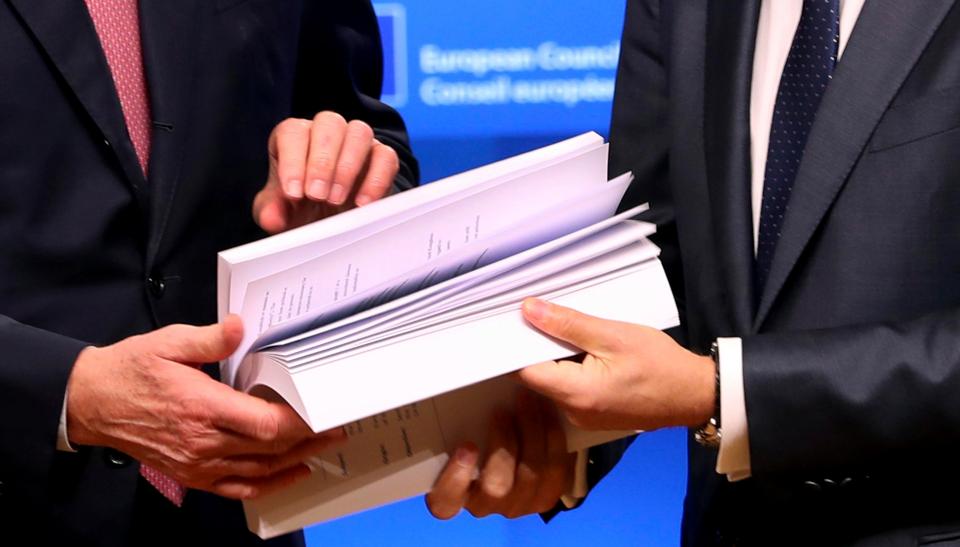  The Brexit withdrawal agreement is nearly 600 pages long