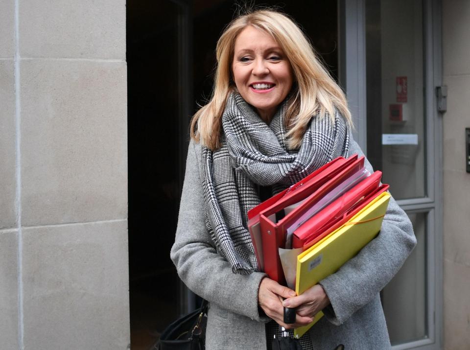  Work and Pensions Secretary Esther McVey quit today