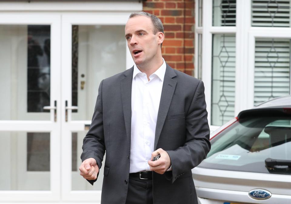  Jacob Reese-Mogg named Dominic Raab as a potential candidate for leader