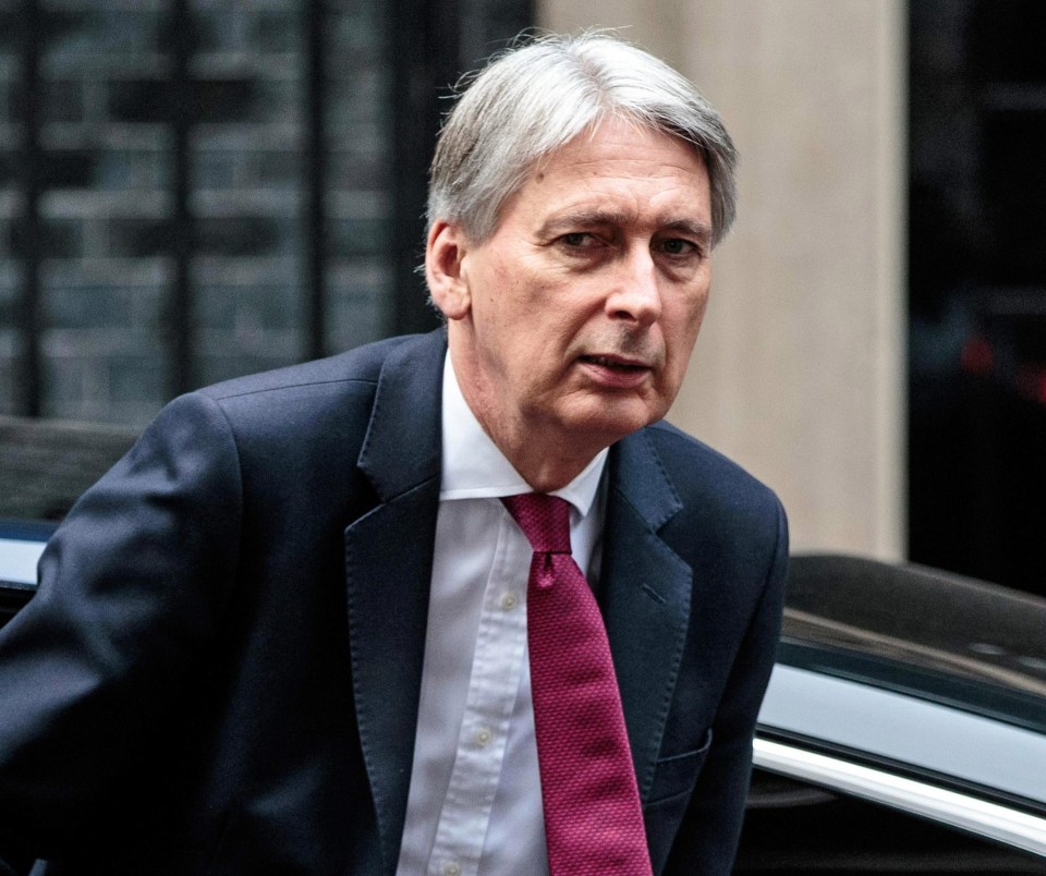 Philip Hammond announced the surprise sweetener after flying to the province