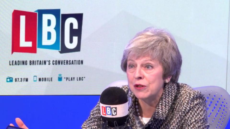  Theresa May told listeners today that she shared concerns about being unable to get access to medicine after Brexit