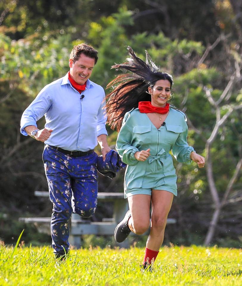 Sair Khan, John Barrowman, I'm A Celebrity 2018