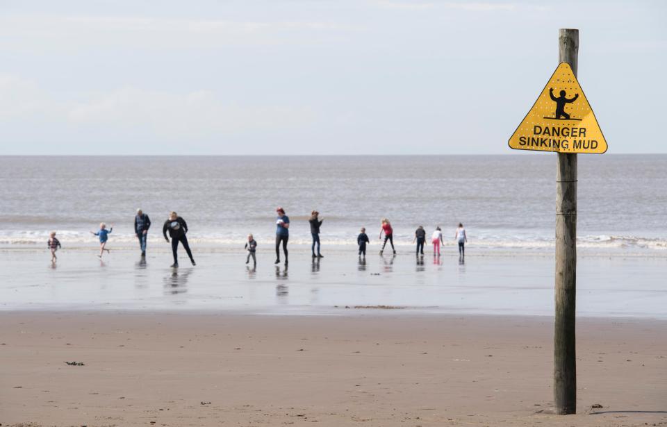  Weston-super-Mare's main beach has been rated as 'poor' by the Environment Agency