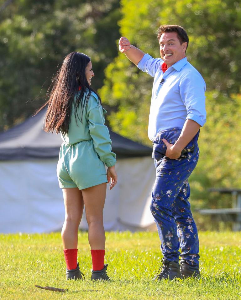 Sair Khan, John Barrowman, I'm A Celebrity 2018