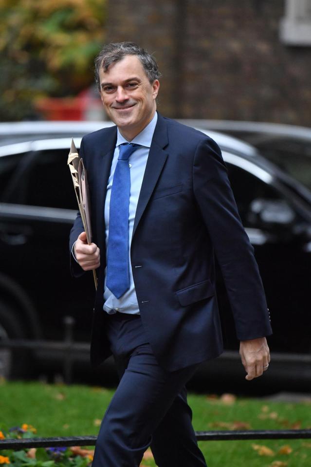  Chief Whip Julian Smith was seen in Downing Street