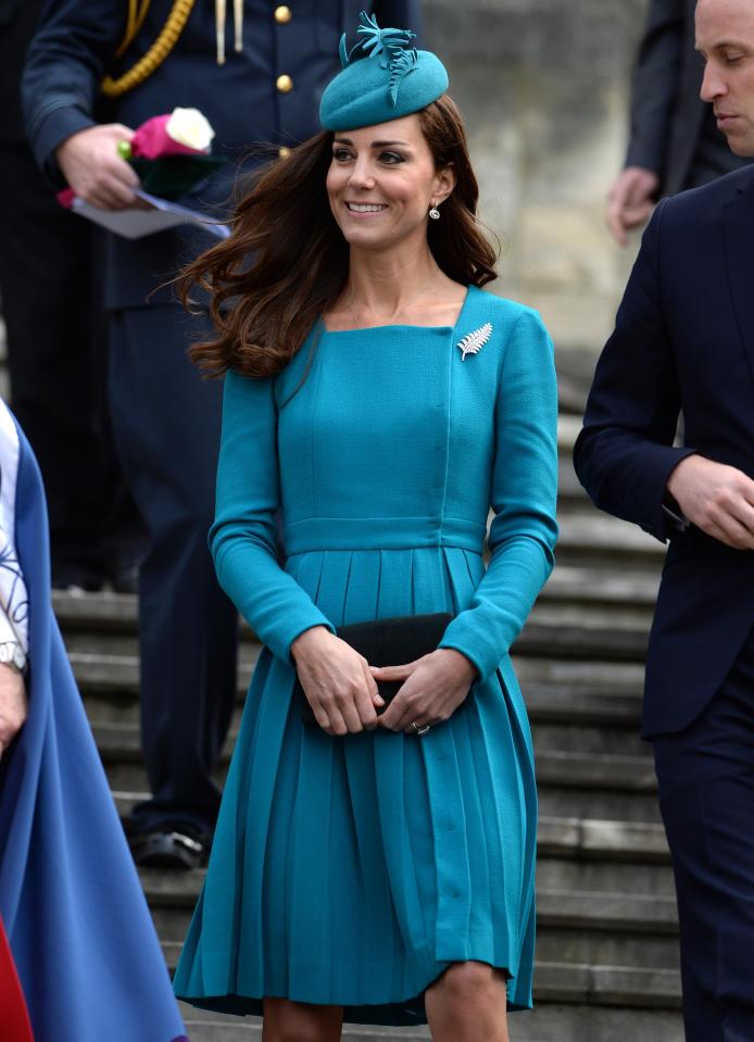  Kate is setting a fantastic example by going for classic clothes which she can wear for decades to come