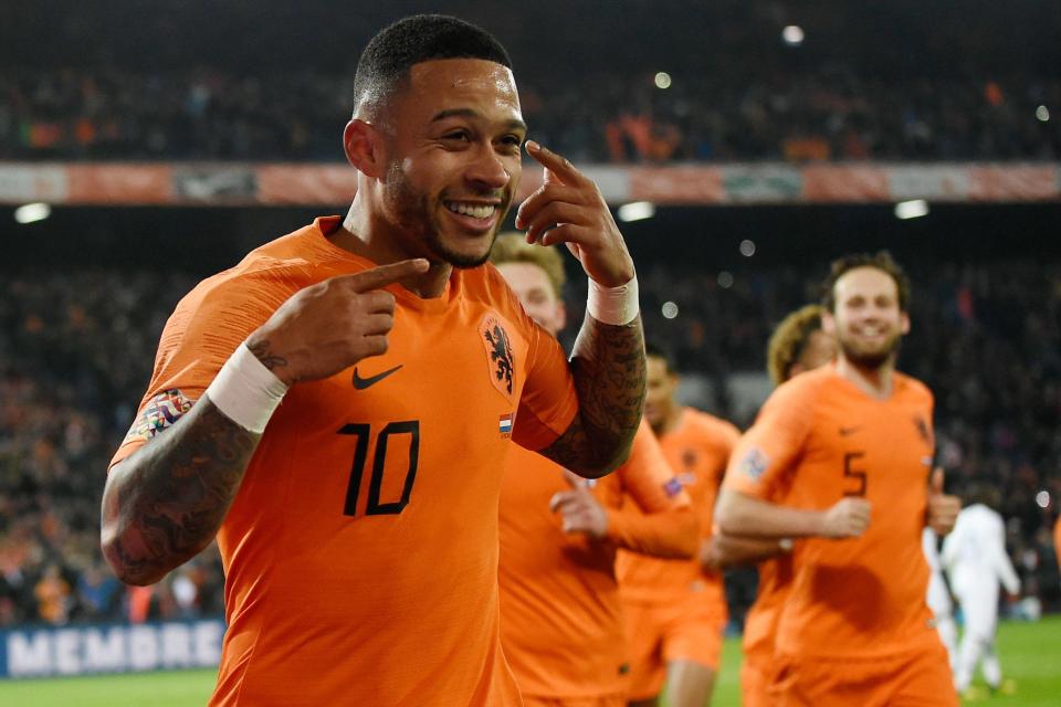  Depay's form for club and country has caught the eye of many